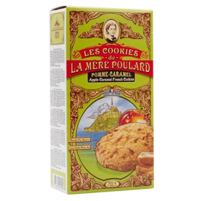Cookies with apple and caramel pieces 200 gr