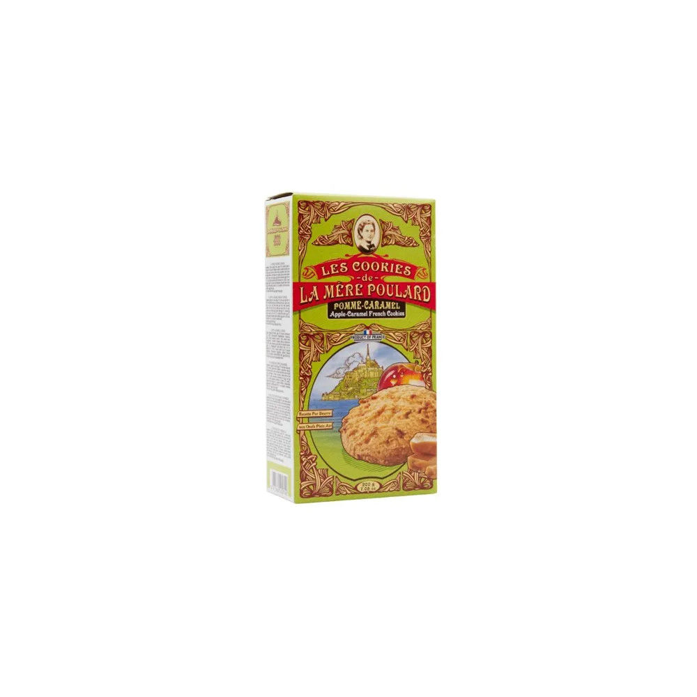 Cookies with apple and caramel pieces 200 gr