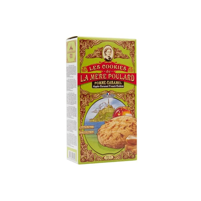 Cookies cu măr și bucăți de caramel 200 gr