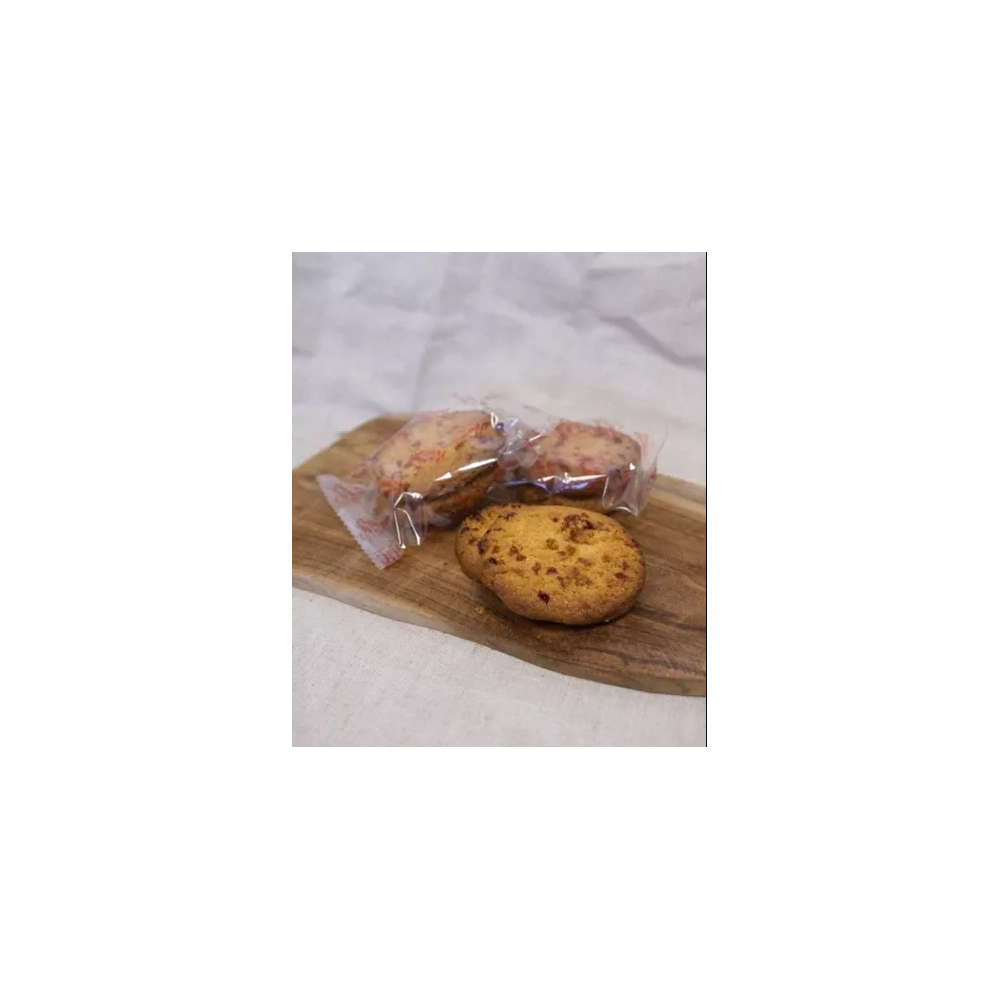 Cookies with apple and caramel pieces 200 gr
