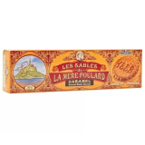 Sable biscuits with caramel pieces 125 gr