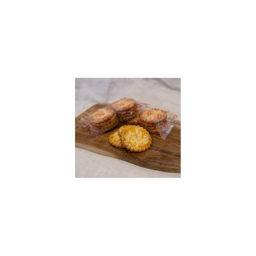 Sable biscuits with caramel pieces 125 gr