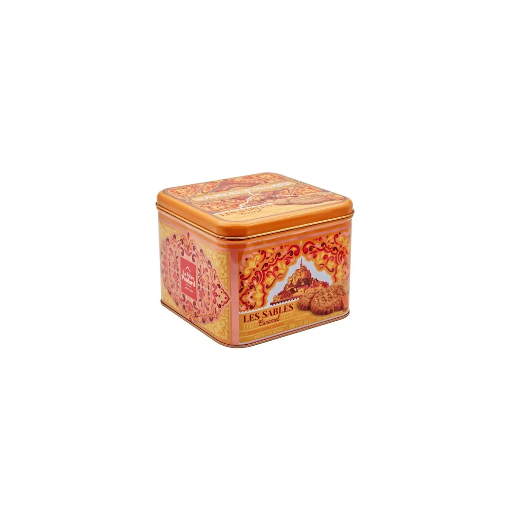 Sable biscuits with caramel pieces Mythique box 500 gr