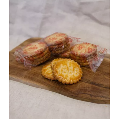 Sable biscuits with caramel pieces Mythique box 500 gr