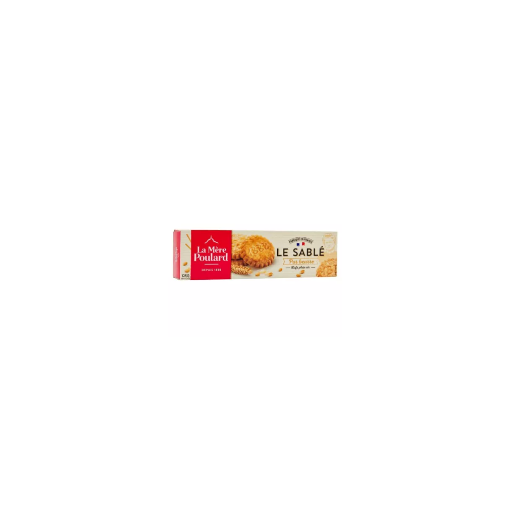 Biscuiți Le Sable cu unt 125 gr