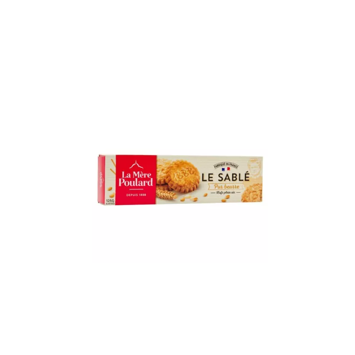 Biscuiți Le Sable cu unt 125 gr