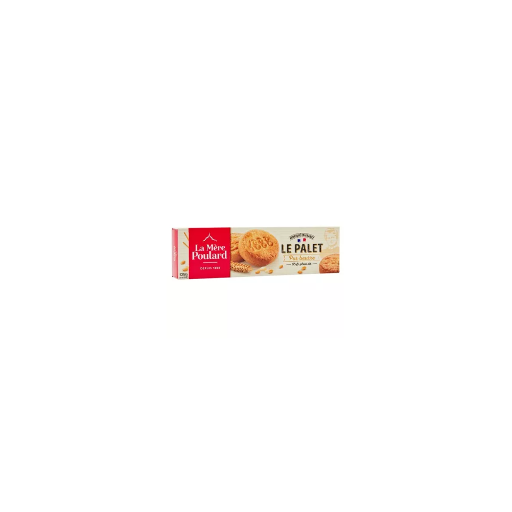 Le Palet biscuits with 24% butter 125 gr
