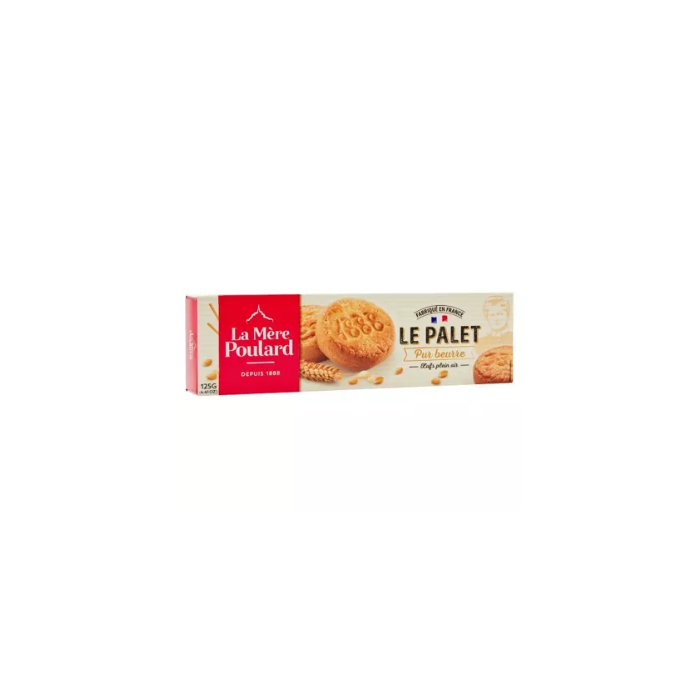 Le Palet biscuits with 24% butter 125 gr
