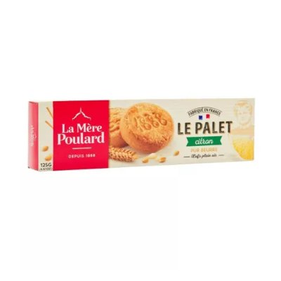Biscuiți Le Palet cu lămâie 125 gr