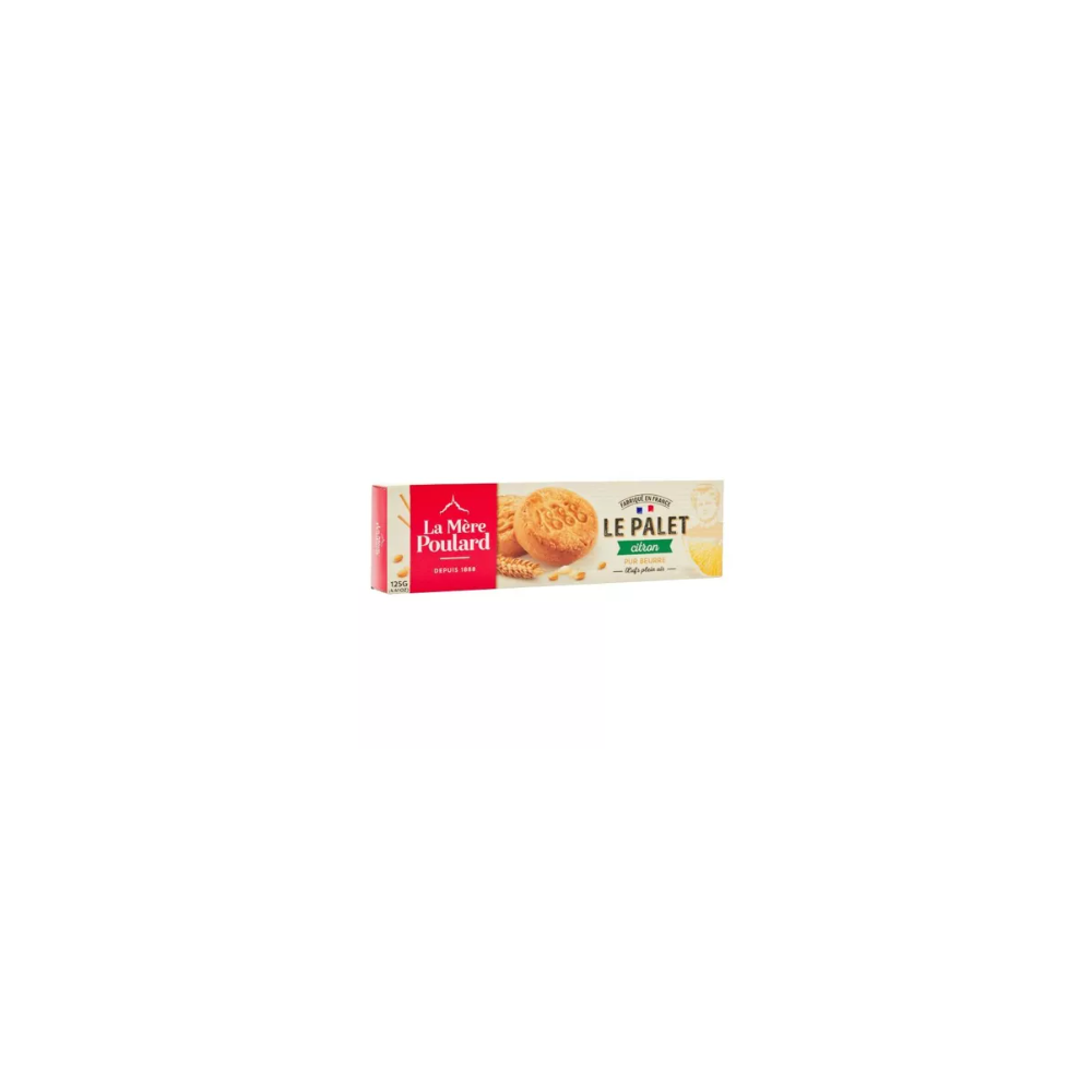 Le Palet biscuits with lemon 125 gr
