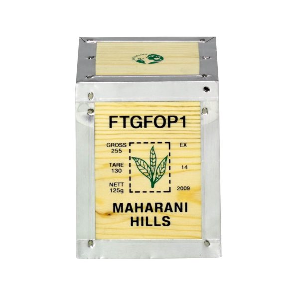 Darjeeling FTGFOP1 First Flush Maharani Hills, 125 g mini chestlet - imagine 2