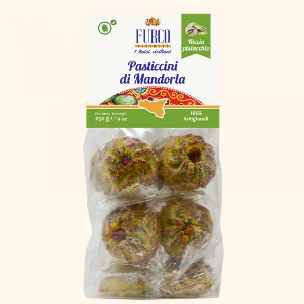 PASTE MANDORLA RICCIA PISTACCHIO BUSTA GR 250